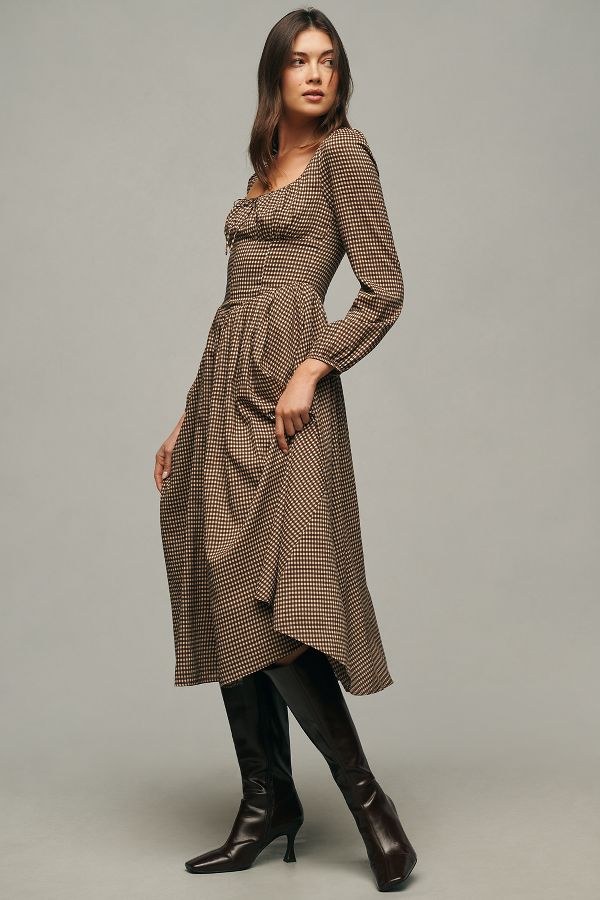 Slide View: 4: Reformation Oria Midi Dress