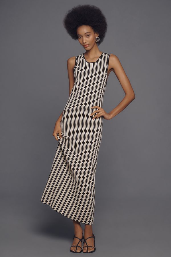 Slide View: 1: SIMONMILLER Axon Sleeveless Knit Dress