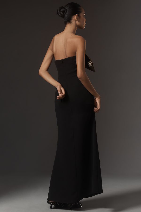 Slide View: 2: SIMONMILLER Dali Crepe Maxi Dress