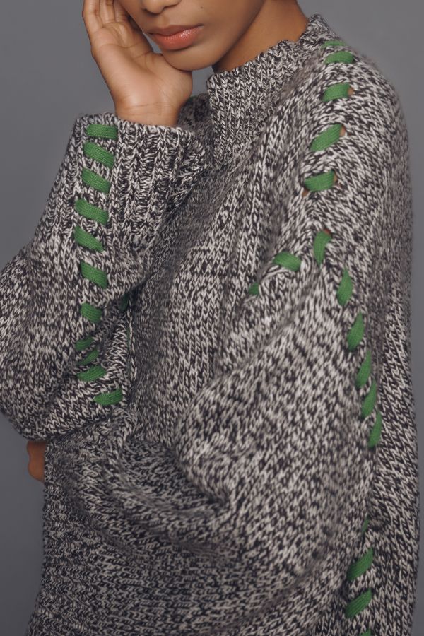 Slide View: 3: SIMONMILER Leith Whipstitch Knit Sweater