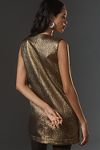 Thumbnail View 2: SIMONMILLER Fountain Metallic Mini Dress