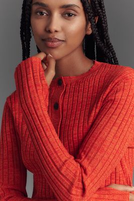 ALIGNE Michelle Ribbed Carigan Sweater