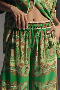 Slide View: 4: ALÉMAIS La Musica Relaxed Silk Pants