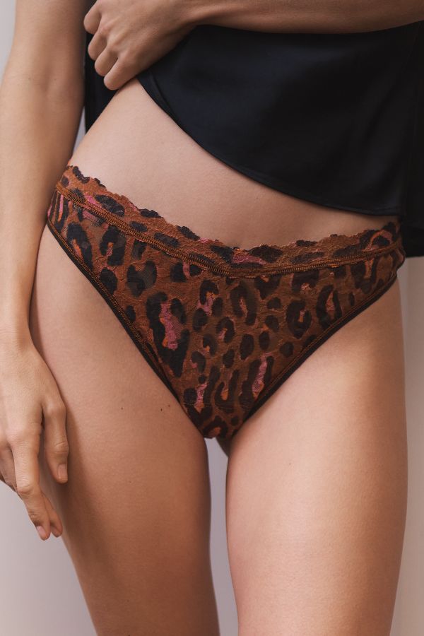 Slide View: 2: Hanky Panky Printed Thong