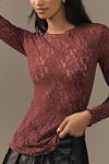 Thumbnail View 2: Hanky Panky Long-Sleeve Lace Top