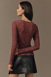 Thumbnail View 3: Hanky Panky Long-Sleeve Lace Top