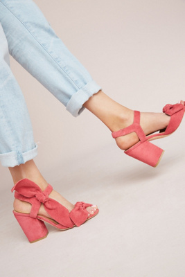 bill blass carmen bow heels