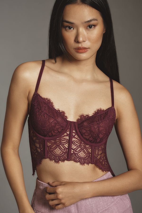 Slide View: 1: The Giselle Lace Bustier