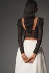 Thumbnail View 2: The Giselle Lace Bustier: Long-Sleeve Edition