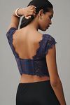 Thumbnail View 2: The Giselle Lace Bustier: Cap-Sleeve Edition