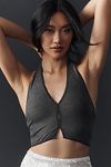 Thumbnail View 1: By Anthropologie Seamless Lurex Cropped Tank Top