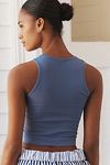 Thumbnail View 2: The Reegan Seamless Ribbed Cropped Tank