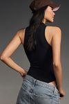 Thumbnail View 2: The Reegan Seamless Mock-Neck Ribbed Bodysuit