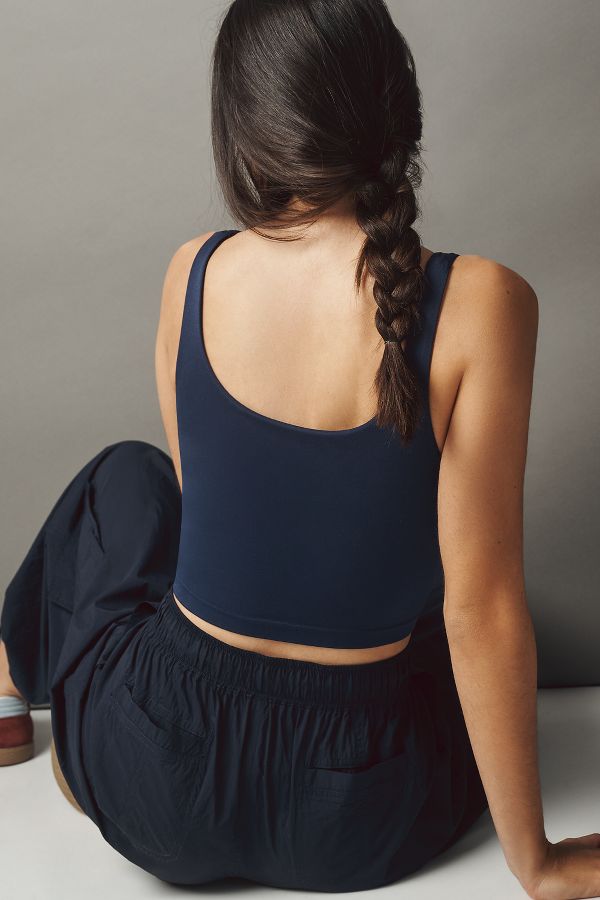 Slide View: 3: The Renna Seamless Scoop-Neck Tank