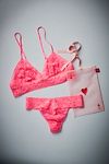 Thumbnail View 1: By Anthropologie Lace Bra and Panty Set