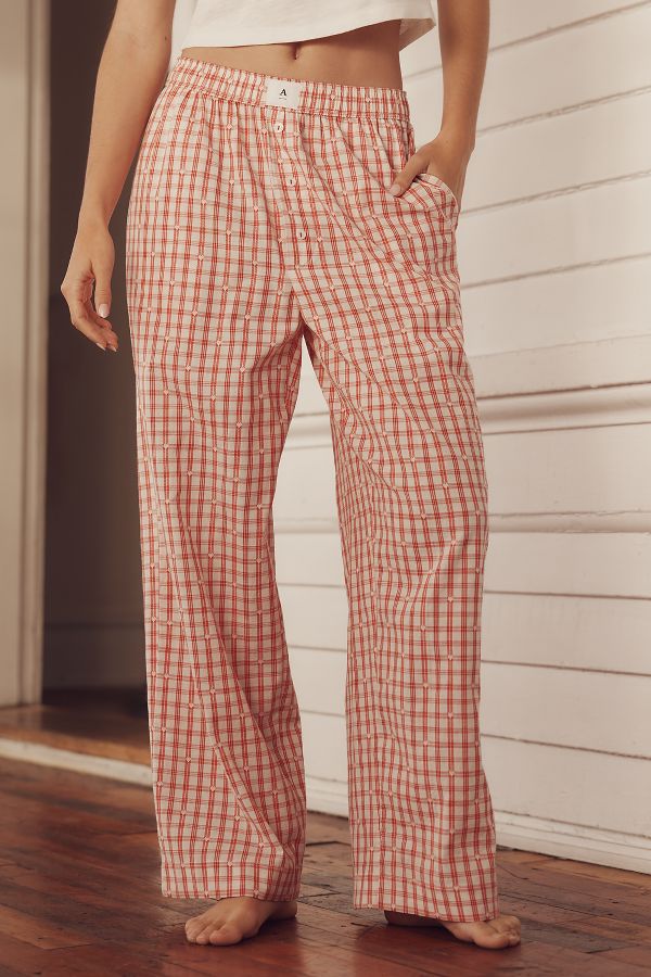 Slide View: 2: The Wren Boxer Pants by Anthropologie: Jacquard Edition