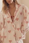 Thumbnail View 3: By Anthropologie Long-Sleeve Collared Pyjama Top