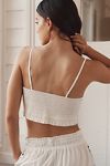 Thumbnail View 2: Haut bandeau smocké brodé By Anthropologie