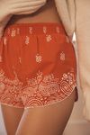 Thumbnail View 3: By Anthropologie Printed Cotton Pyjama Boxer Shorts