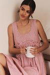 Thumbnail View 4: By Anthropologie Sleeveless Gingham Midi Dress