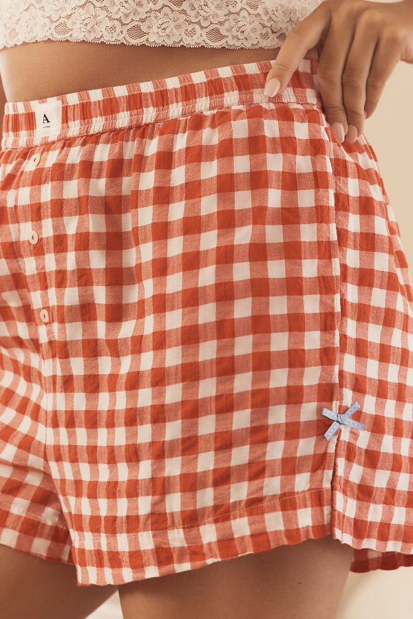 Slide View: 4: The Wren Boxer Shorts by Anthropologie: Bow Edition