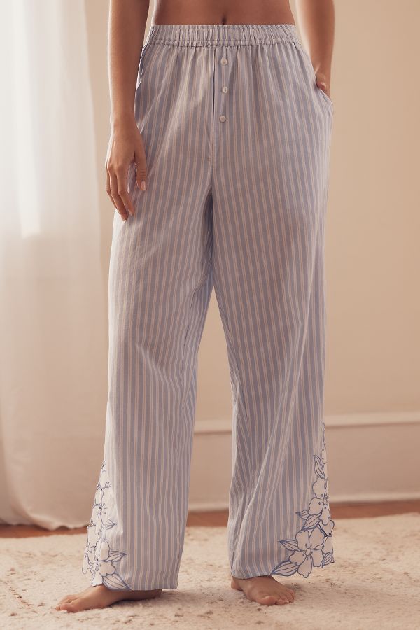 Slide View: 2: The Wren Boxer Pants by Anthropologie: Embellished Edition