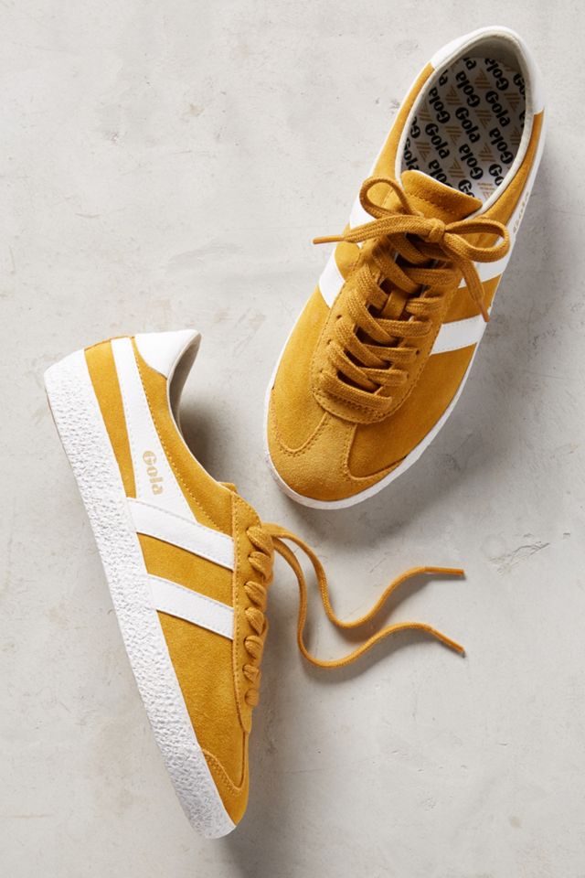 gola yellow trainers