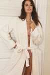 Thumbnail View 3: Eberjey Long-Sleeve Long Robe