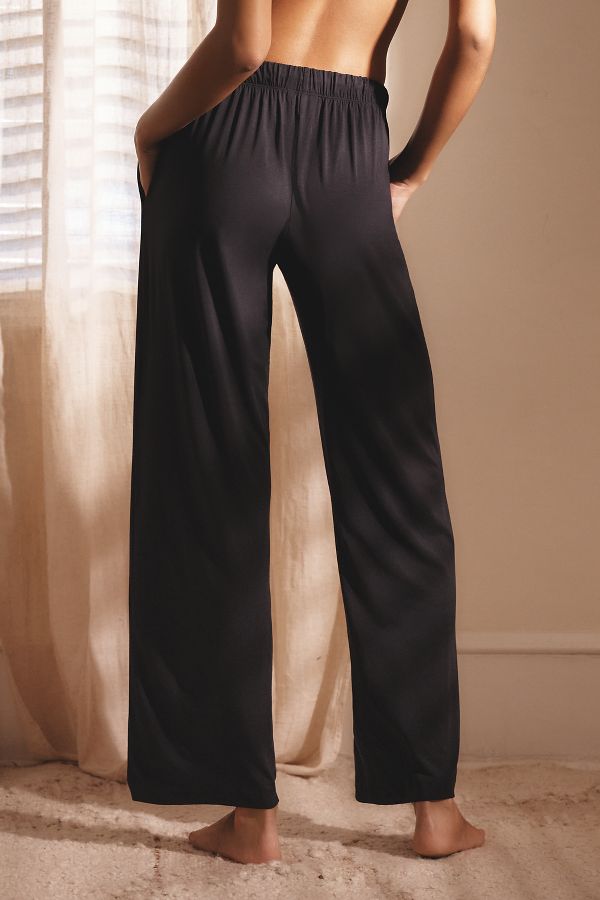 Slide View: 4: Eberjey Gisele Everyday Straight-Leg Lounge Pants