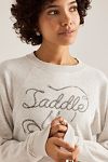 Thumbnail View 8: By Anthropologie Crew-Neck Graphic Sweatshirt