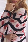 Thumbnail View 3: Cardigan surdimensionné de la Saint-Valentin par Anthropologie