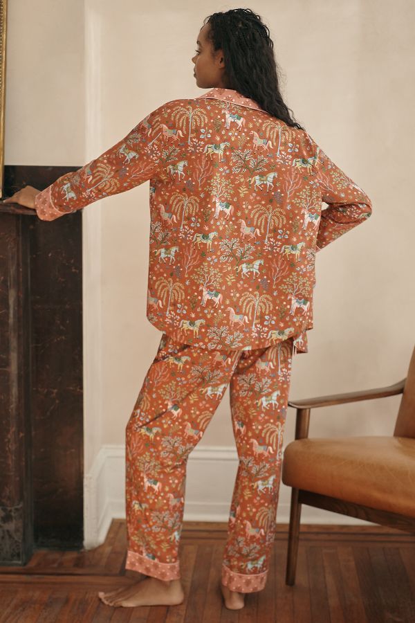 Slide View: 2: Printfresh Copper Show Pony Pajama Set