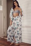 Thumbnail View 1: Printfresh Parisian Satin Pajama Set