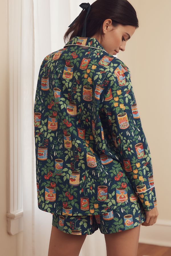 Slide View: 3: Printfresh Kitchen Garden Short Pajama Set