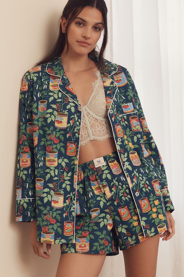 Slide View: 1: Printfresh Kitchen Garden Short Pajama Set