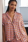 Thumbnail View 6: By Anthropologie Silky Patterned Pajama Top