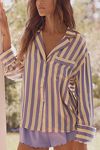 Thumbnail View 2: By Anthropologie Oversized Button-Front Pajama Shirt