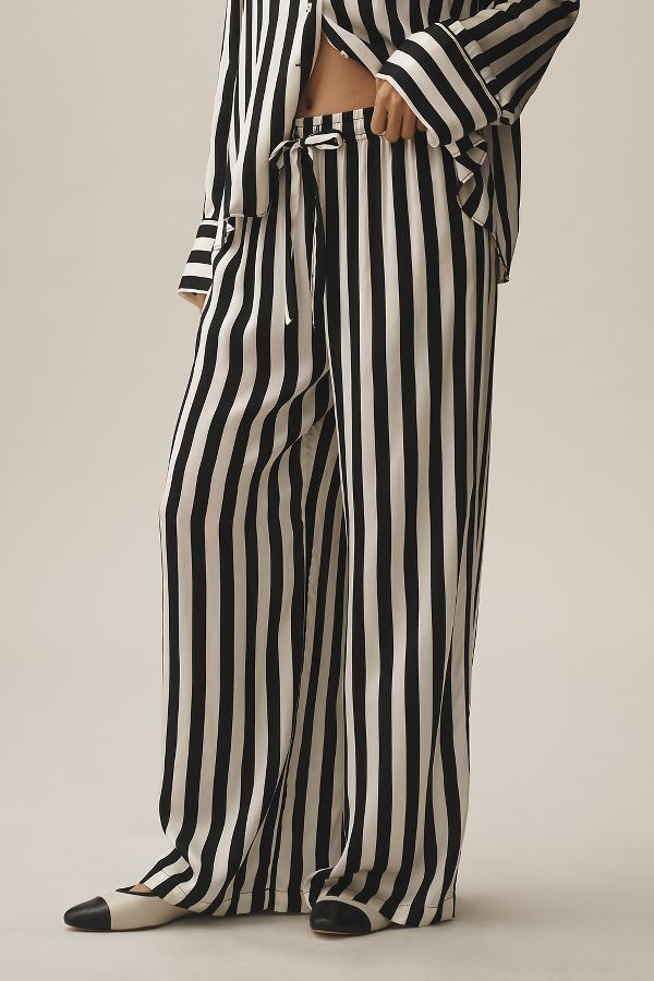 Slide View: 2: By Anthropologie Silky Pyjama Bottoms