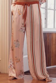 Slide View: 1: By Anthropologie Silky Pajama Pants