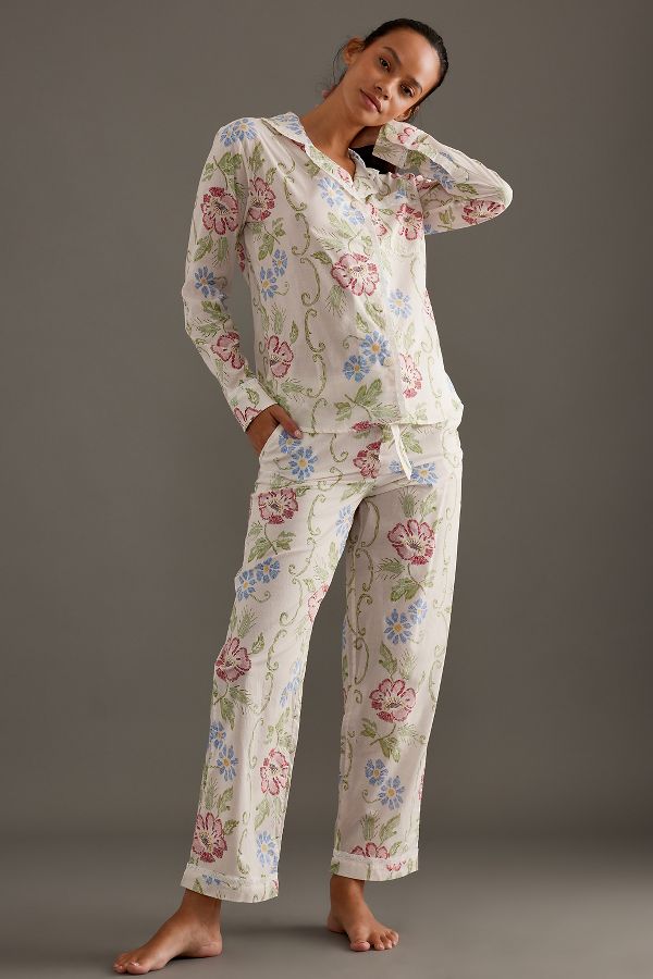 Slide View: 2: Desmond & Dempsey Dorothea Langer Pyjama Set