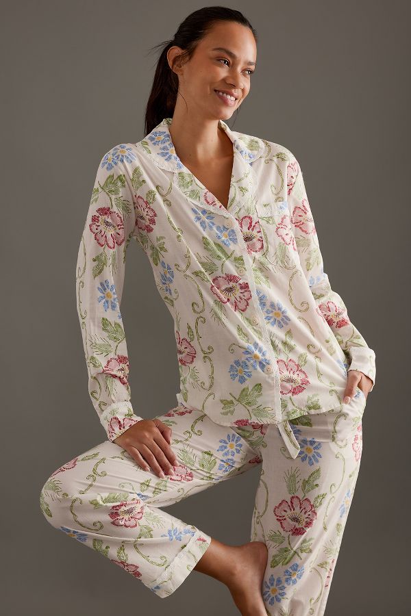 Slide View: 1: Desmond & Dempsey Dorothea Langer Pyjama Set