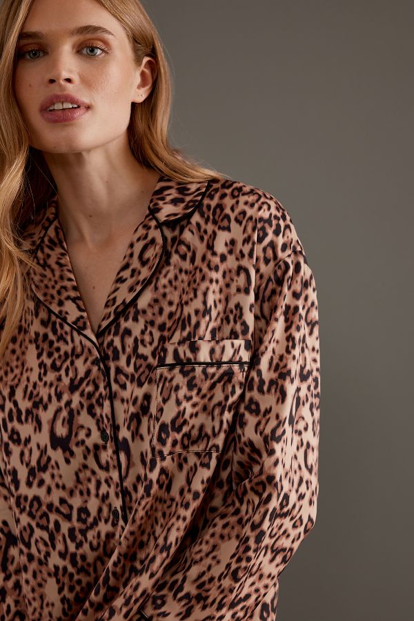 Vista diapositiva: 4: Camicia Pigiama Leopardata Holly 4th & Reckless