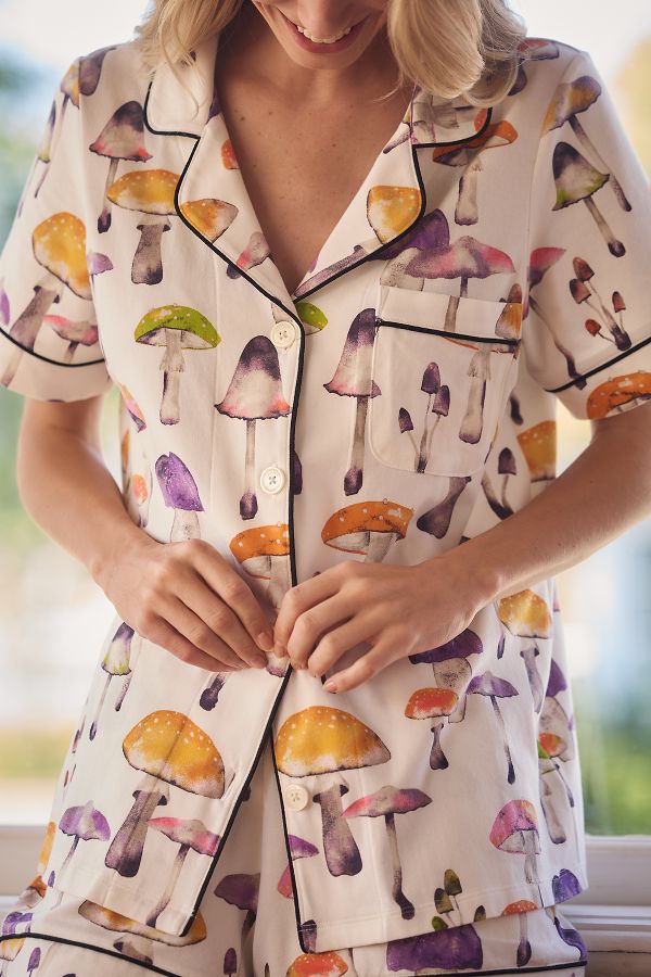 Slide View: 3: BedHead PJs Dazzling Mushrooms Pajama Set