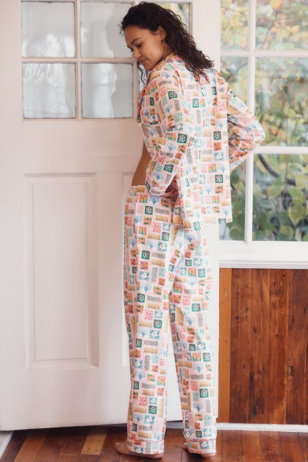 Slide View: 3: BedHead PJs x Anthropologie Love Stamps Pajama Set