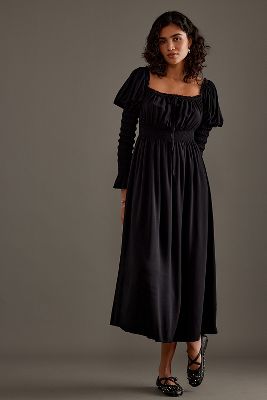 Robe Midi Smockée Paloma Sleeper