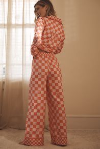 Slide View: 3: By Anthropologie Flannel Pyjama Bottoms