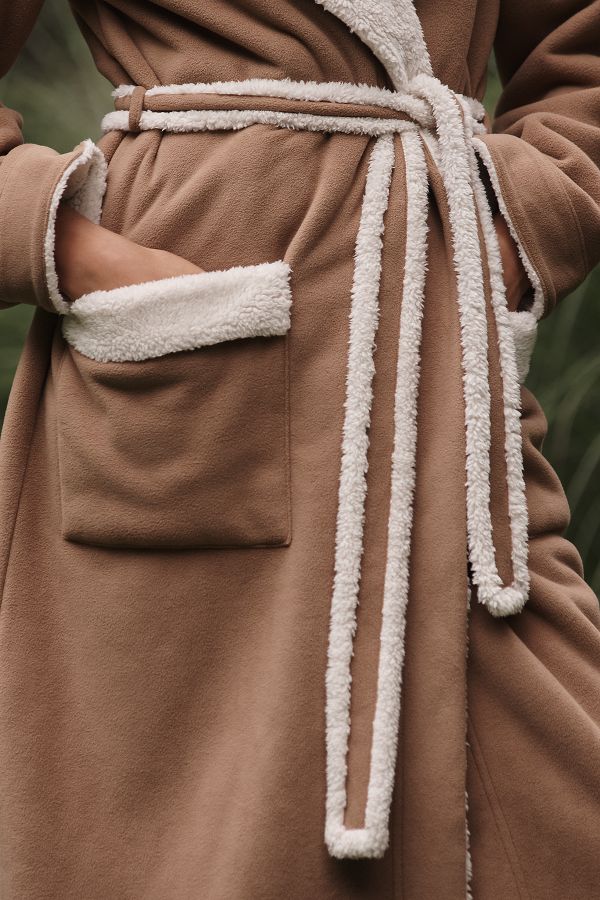 Slide View: 2: UGG® Long-Sleeve Classic Robe 