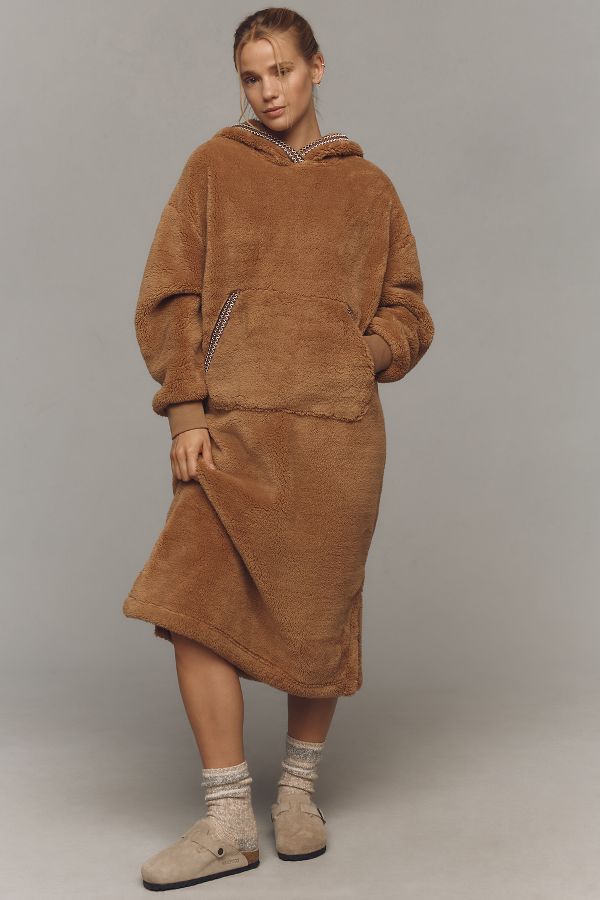 Slide View: 3: UGG® UGGFluff Oversized Hoodie