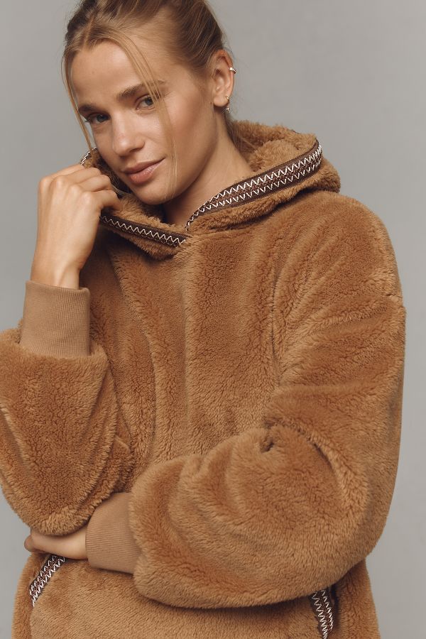 Slide View: 4: UGG® UGGFluff Oversized Hoodie