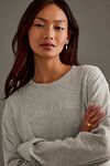 Thumbnail View 4: Calvin Klein Relaxed Crew-Neck Sweatshirt